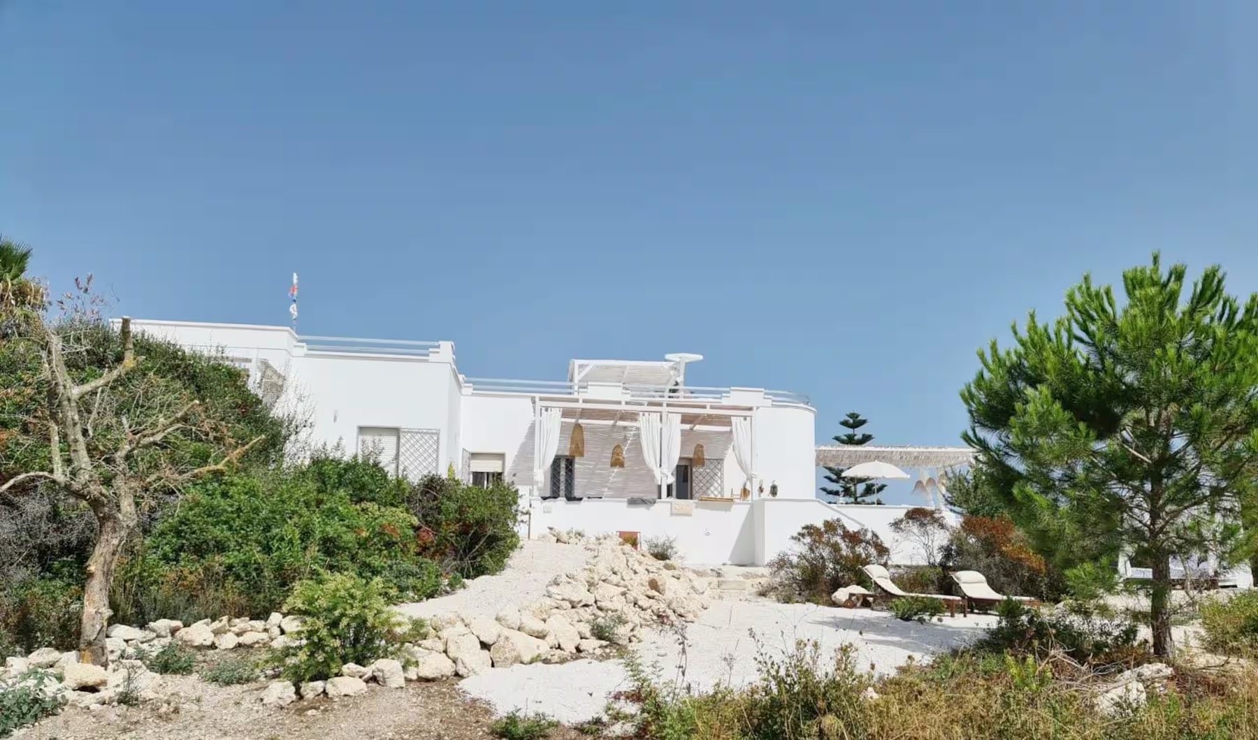 Villa Alba from the grounds