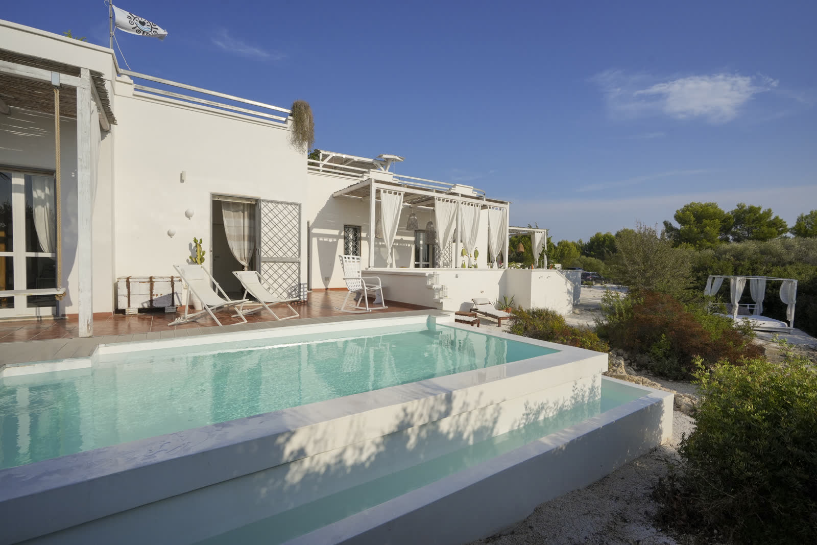 Villa exterior with private pool